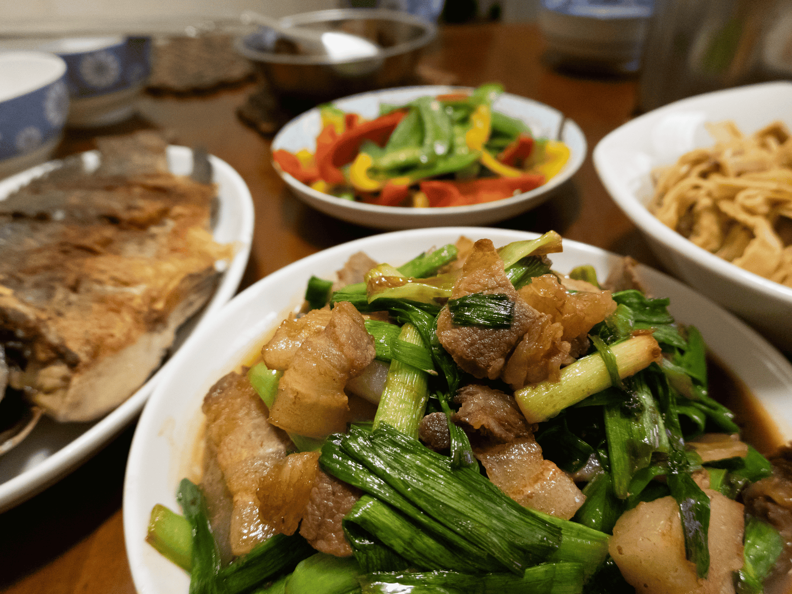 Family-style meal for in-home gatherings