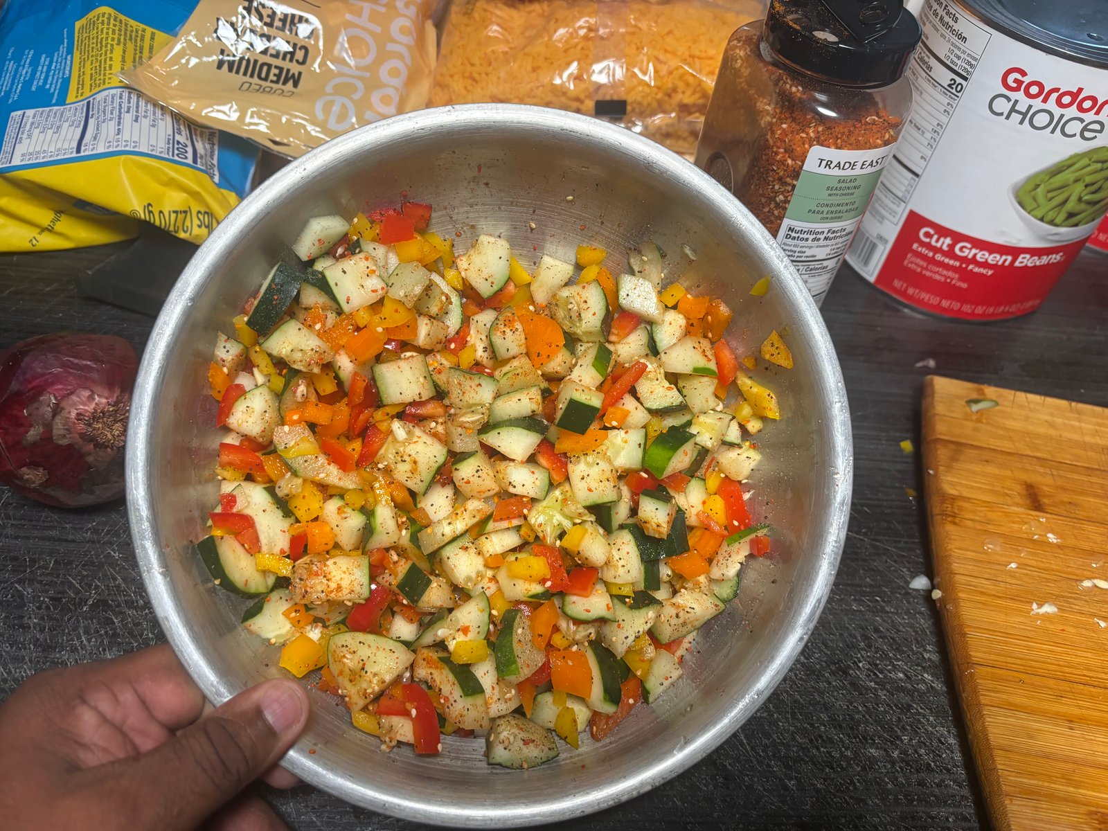 Chef-prepared catering spread from Audrey's Kitchen