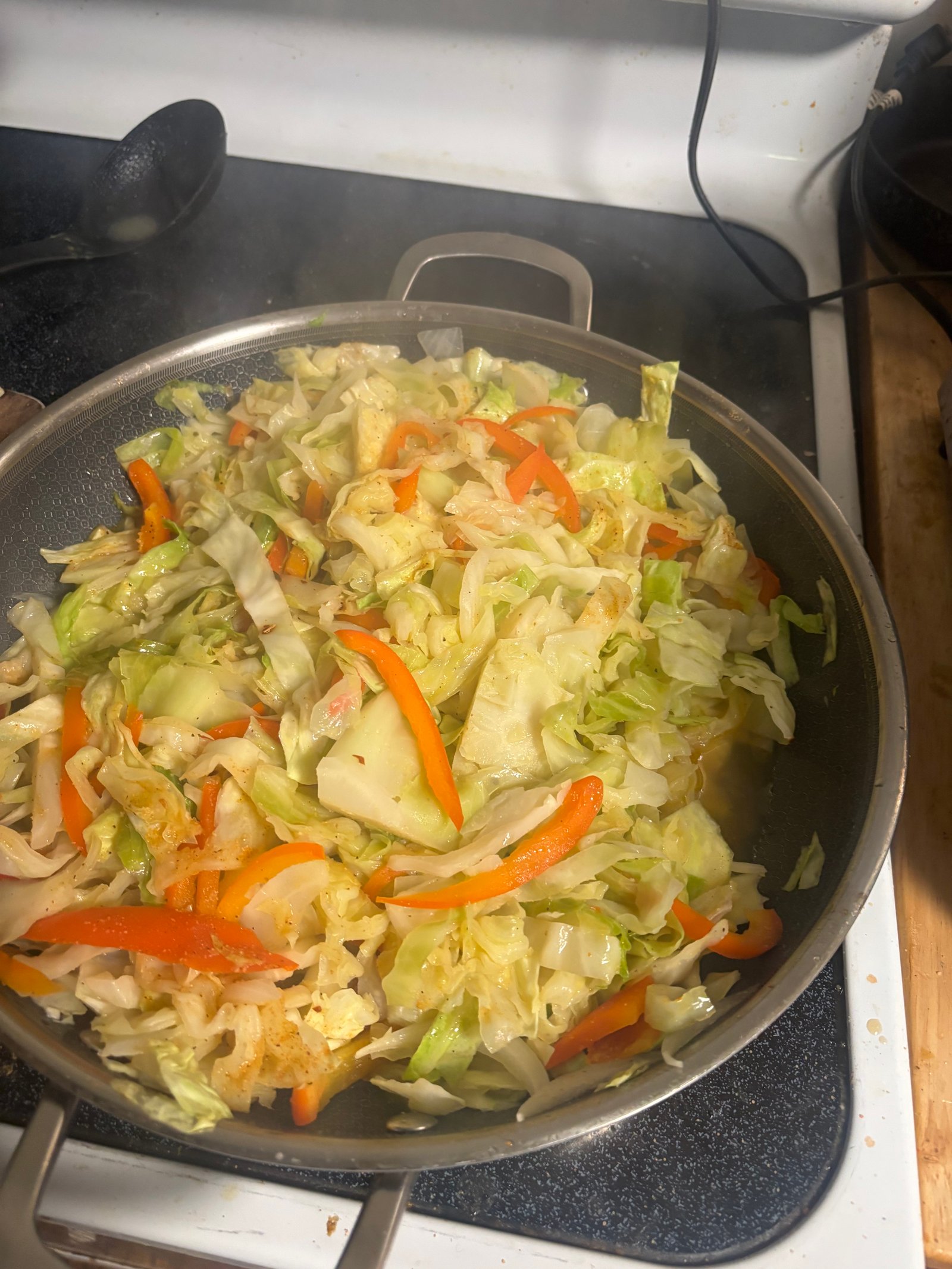 Hearty prepared meal with premium ingredients